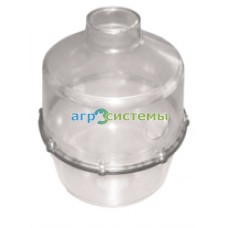 Колба (балон) молокоопорожнителя пластмассовая АДС 09.01.100
